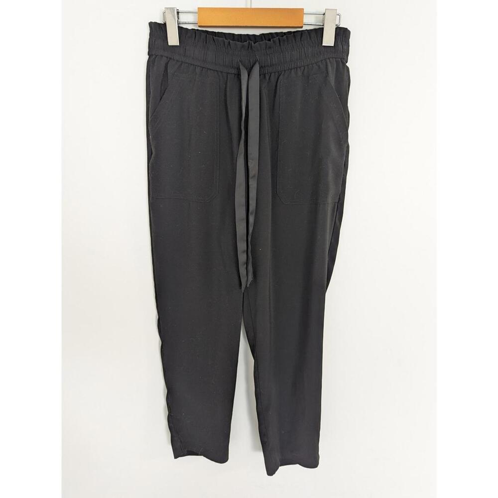 Zara Women's Black Pull-on Pants Size Medium Jogger Pants Whimsigoth Emo Goth